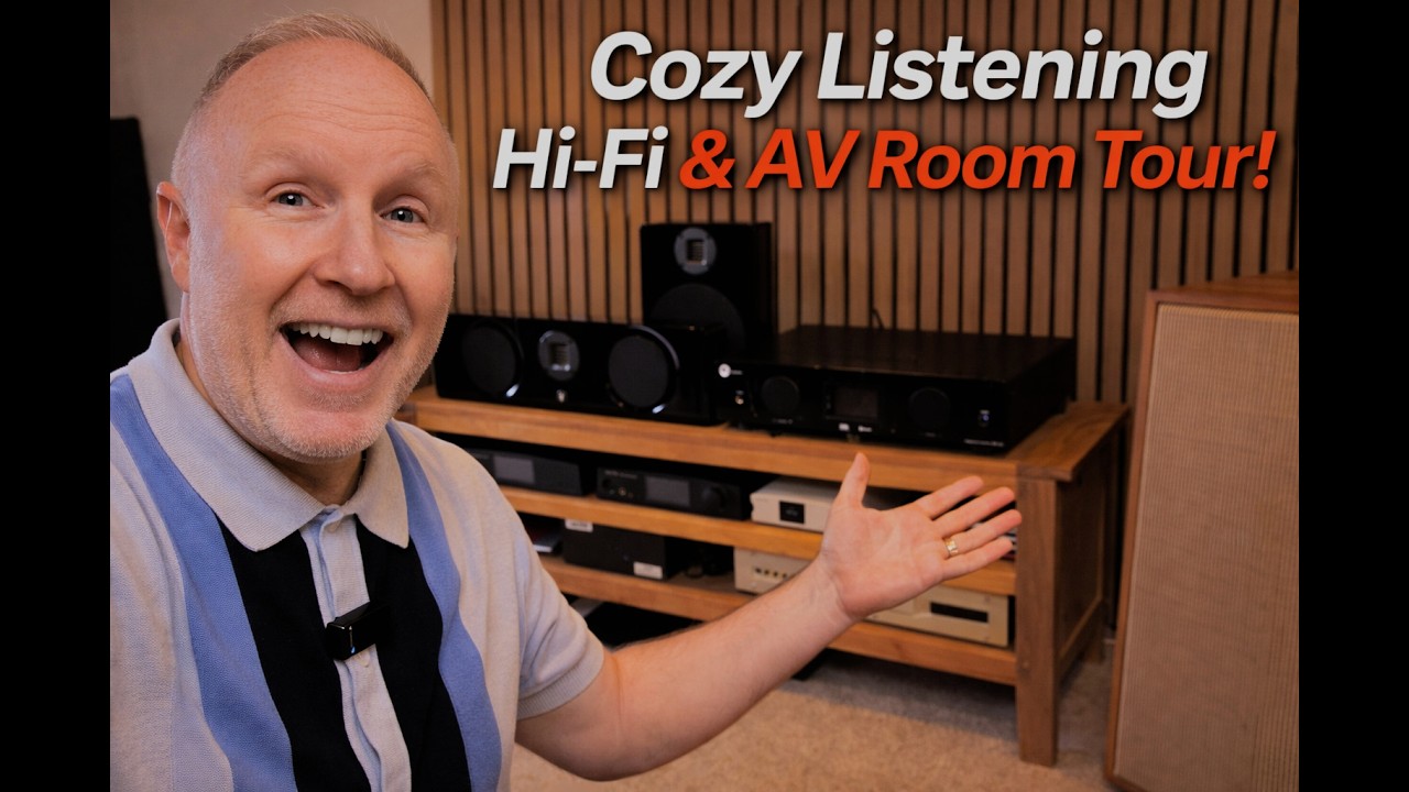Hi-Fi Stereo Audio A/V Media Room Tour 2025.