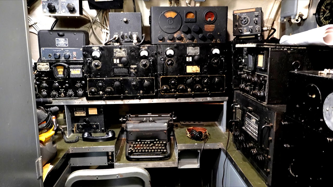 WW2 Submarine Radio Room