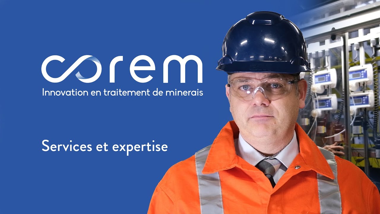 Corem : innovation en traitement de minerais