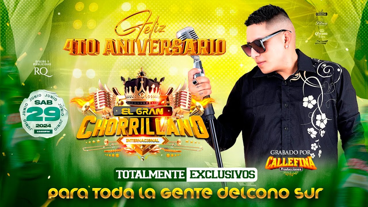 MIX FALSA Y TRAICIONERA - FELIZ 4TO ANIVERSARIO EL GRAN CHORRILLANO - CALLEFINA PRODUCCIONES