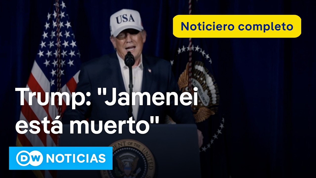 🔴 DW Noticias 28 febrero: Trump confirma la muerte del ayatolá iraní Alí Jamenei