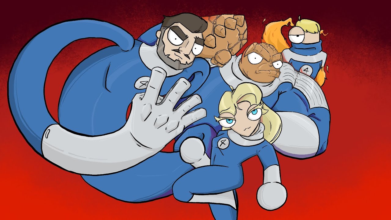 LOS CUATRO FANTÁSTICOS EN FORTNITETOON