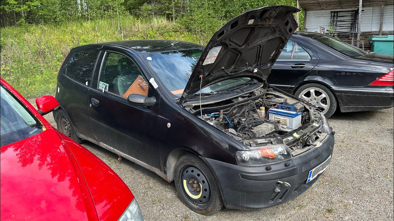 Fiat Punto lähti käyntiin!