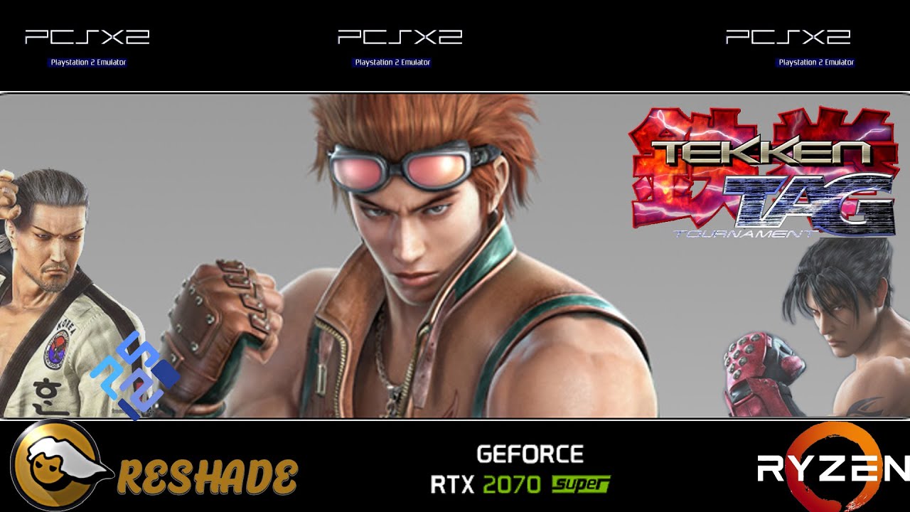 PCSX2 - Tekken Tag with Reshade Intro Demo v1