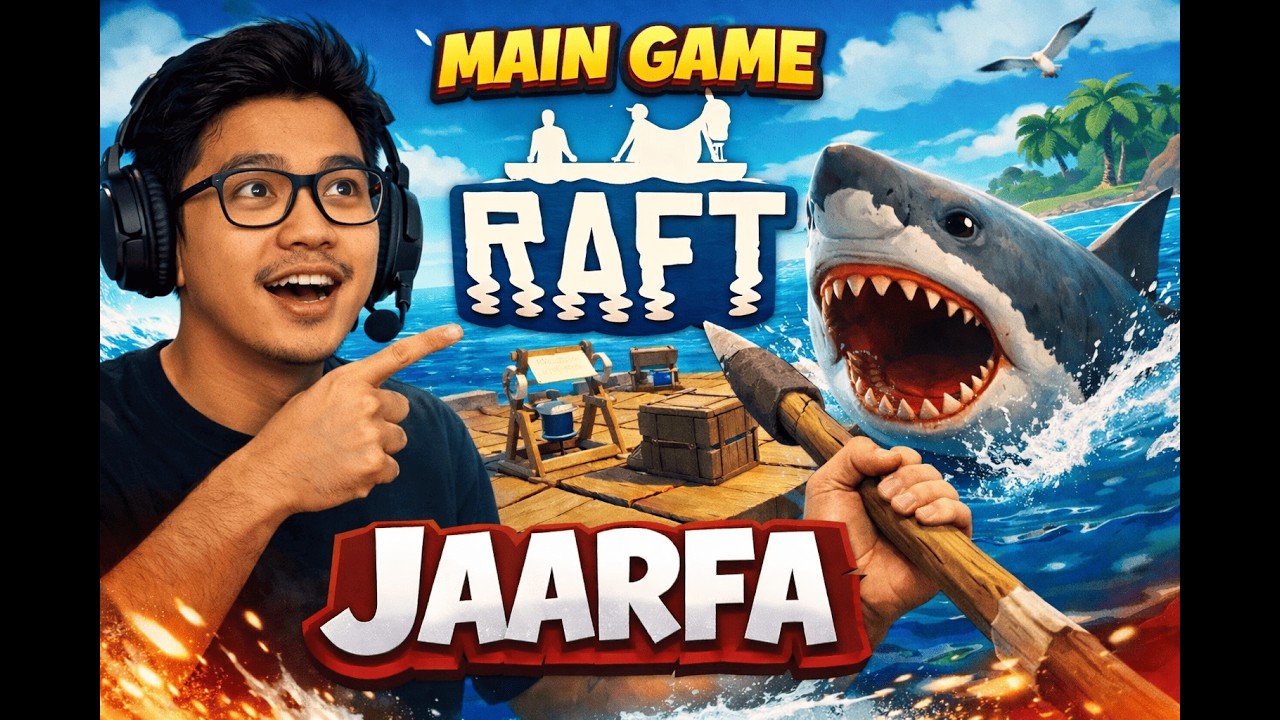 CUMA PAKAI TOMBAK! Bisa Selamat? #raft  #raftindonesia  #survivalgame  #gamingindonesia