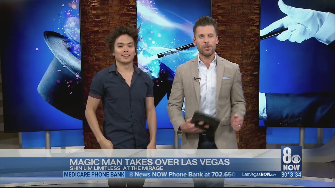 Magic man Shin Lim takes over Las Vegas