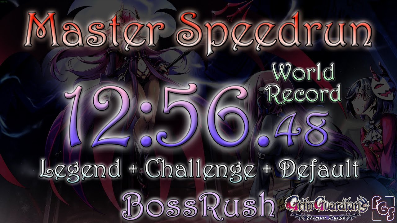 Grim Guardians Demon Purge - Boss Rush Master speedrun Legend 