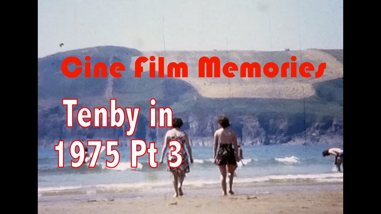 Tenby 1975 Pt 3 Amateur Home Movie Cine Film