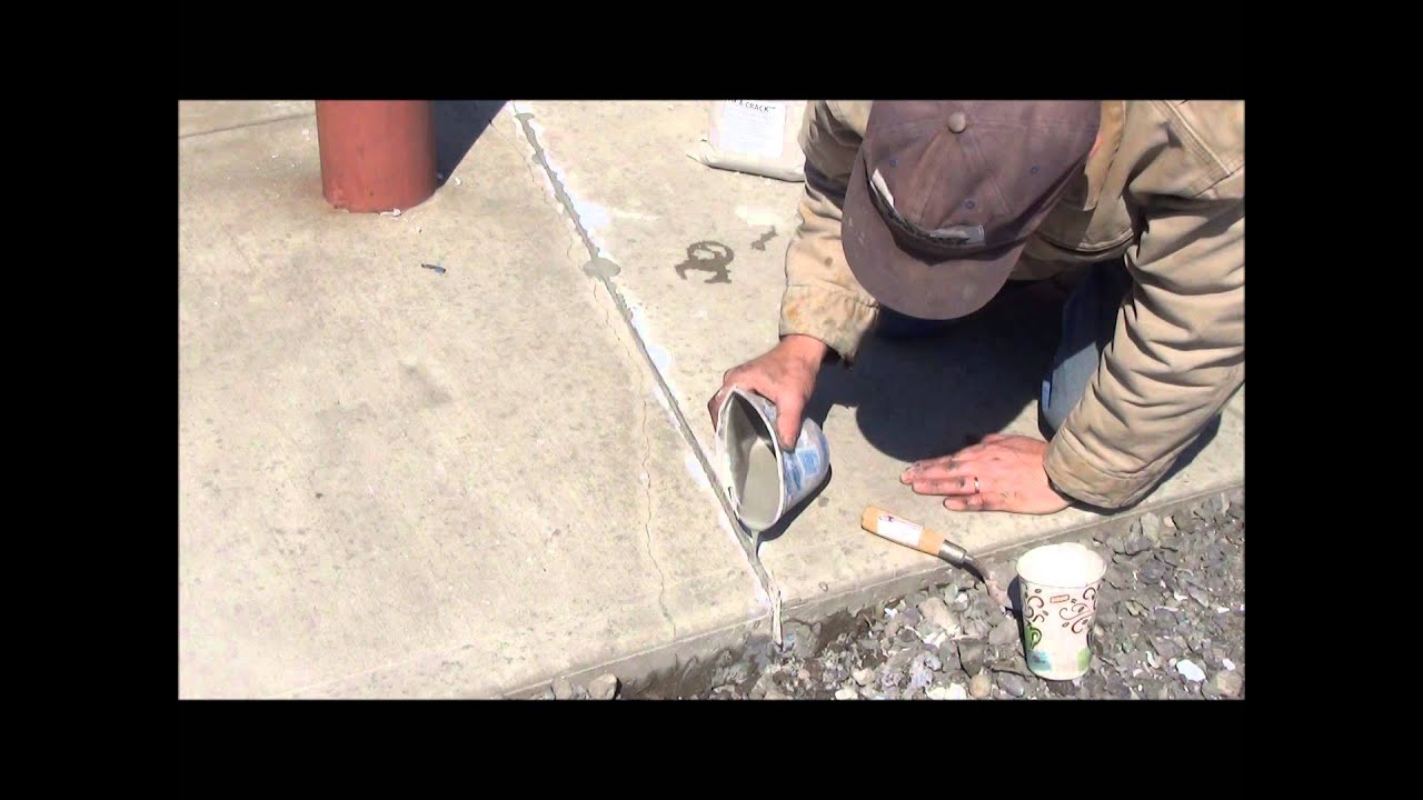 Invisible Crack Repair?  Fix-A-Crack™ Concrete Crack Repair