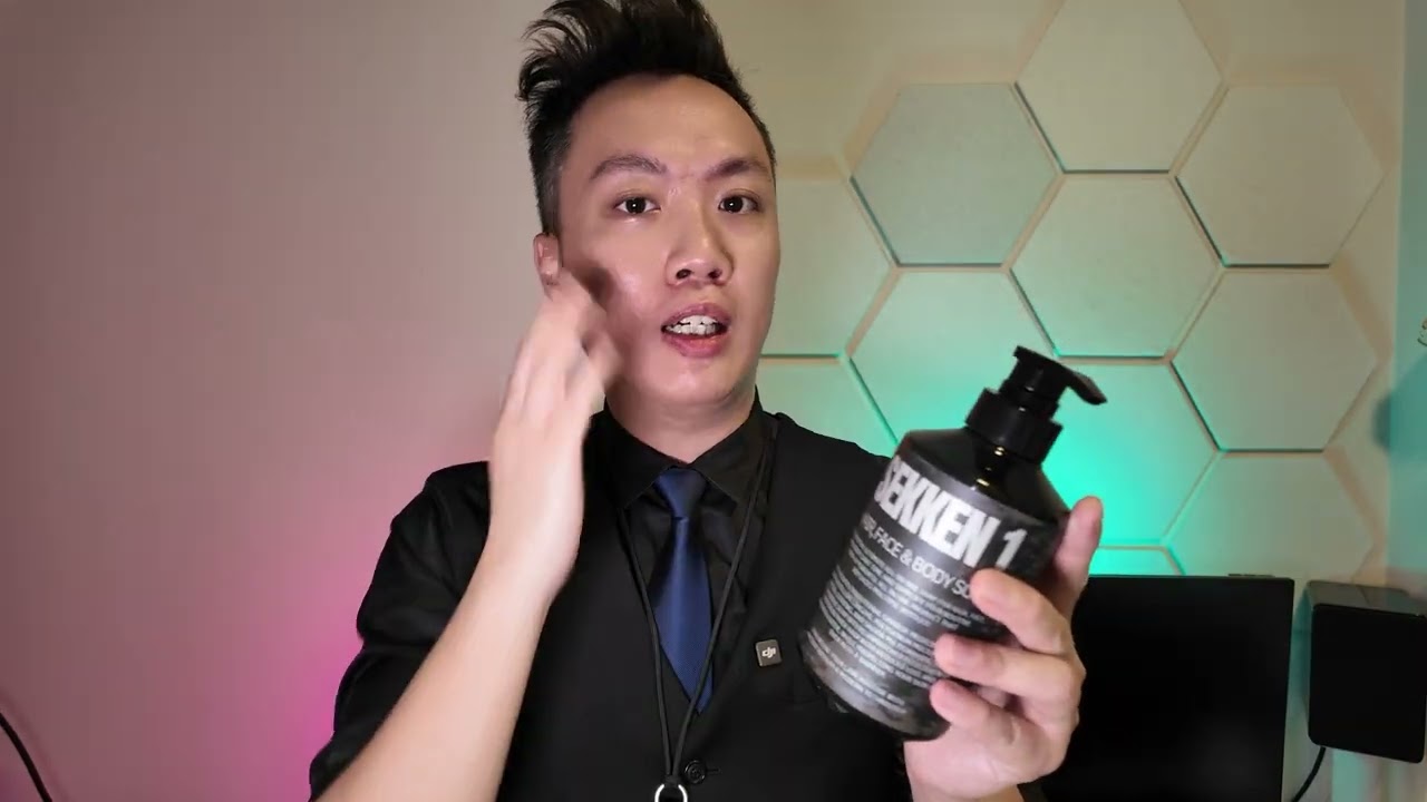 Black Stealth - Sekken 1 (Hair, Face & Body Soap)
