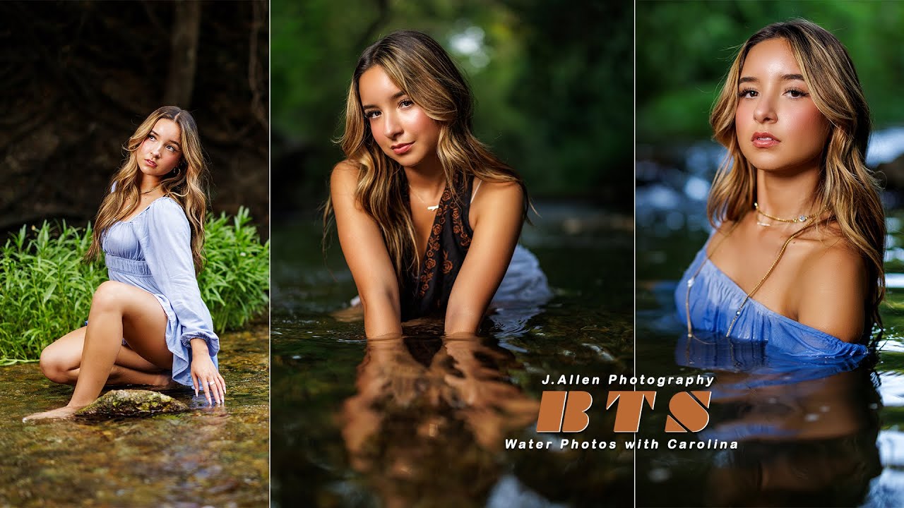 BTS Water Photoshoot w/ Carolina