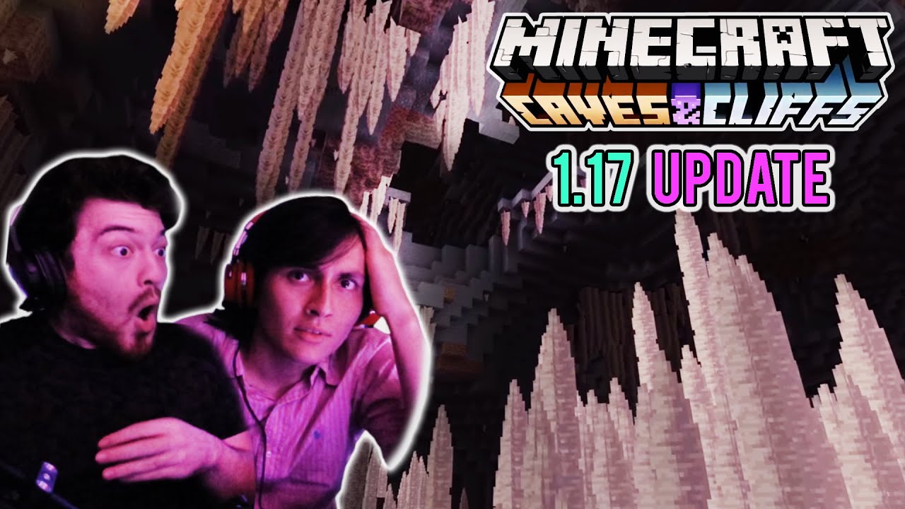Reacting to the 1.17 update in Minecraft Live: Caves & Cliffs - First Look