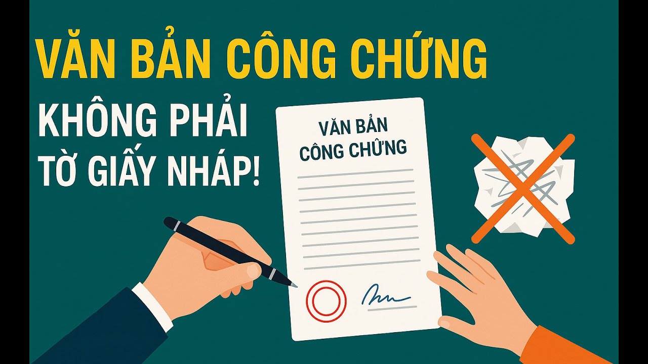 Văn bản công chứng không phải giấy nháp. Một khi đã được công chứng thì không ai được tùy tiện sửa.