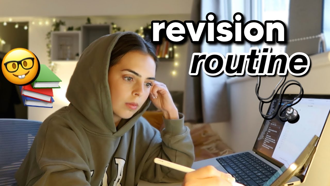INTENSE REVISION ROUTINE OF A MEDICAL STUDENT | study with me at medical school vlog