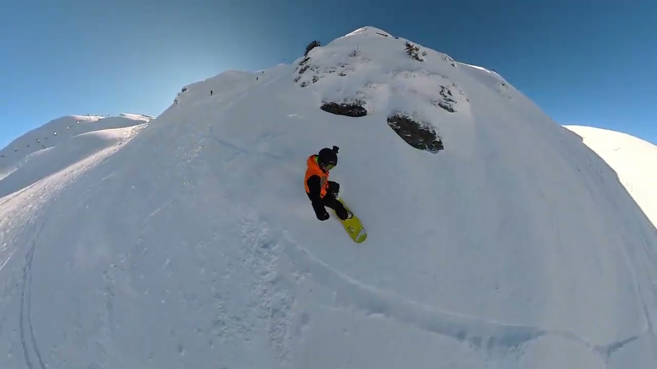 La Plagne freeride 2024.