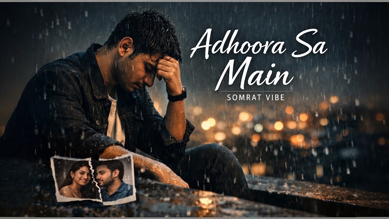 Adhoora Sa Main 💔 | Sad Hindi Song 2026 | Broken Heart Love Story | Somrat Vibe