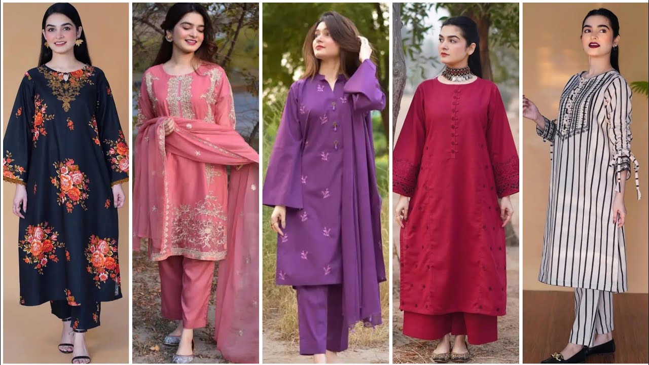 Same Print Dress Design 2025||Printed 2 Piece Suit Ke Design||Eid Dress Designs 2025||
