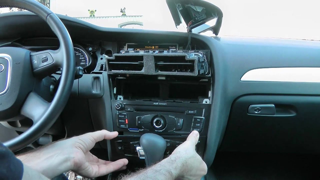 Audi A4 8K MMI Zemex Freisprecheinrichtung