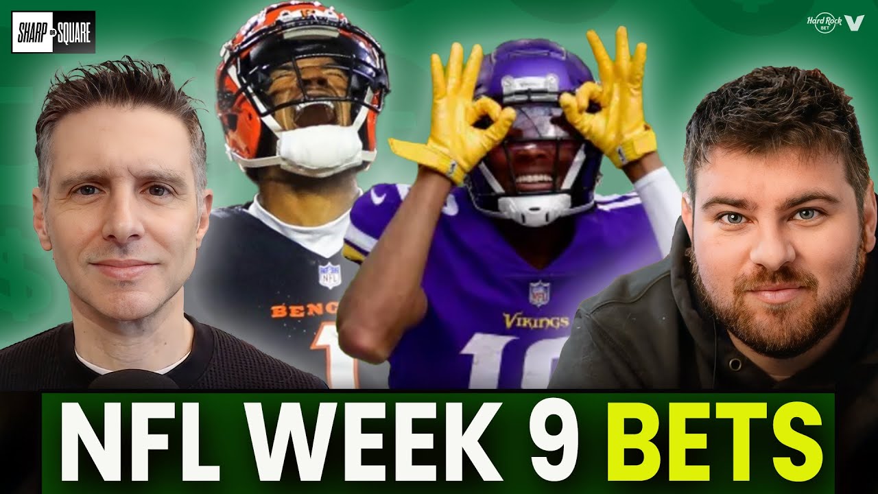NFL WEEK 9 Bets: Chiefs-Bills, Vikings-Lions, Cardinals-Cowboys, Colts-Steelers, Niners-Giants