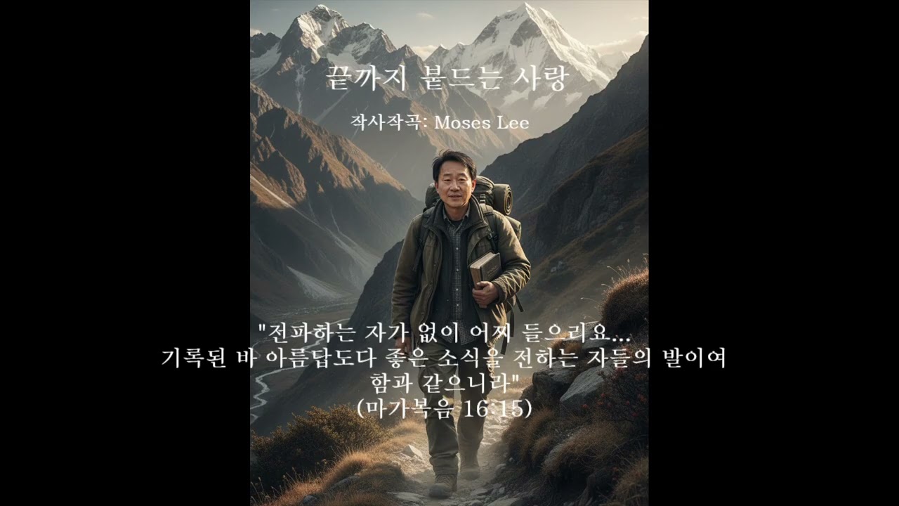 끝까지 붙드는 사랑 (작사작곡: Moses Lee / 노래: AI)
