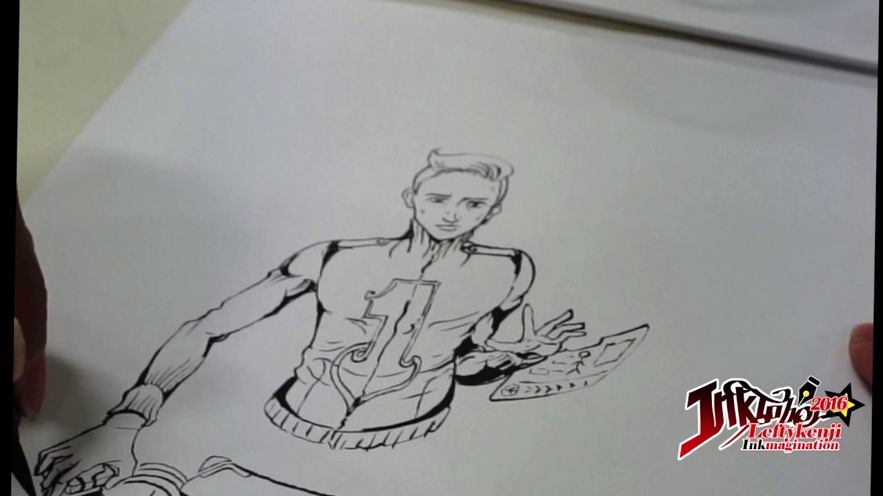 Inktober2016-Day1 ~Leftykenji