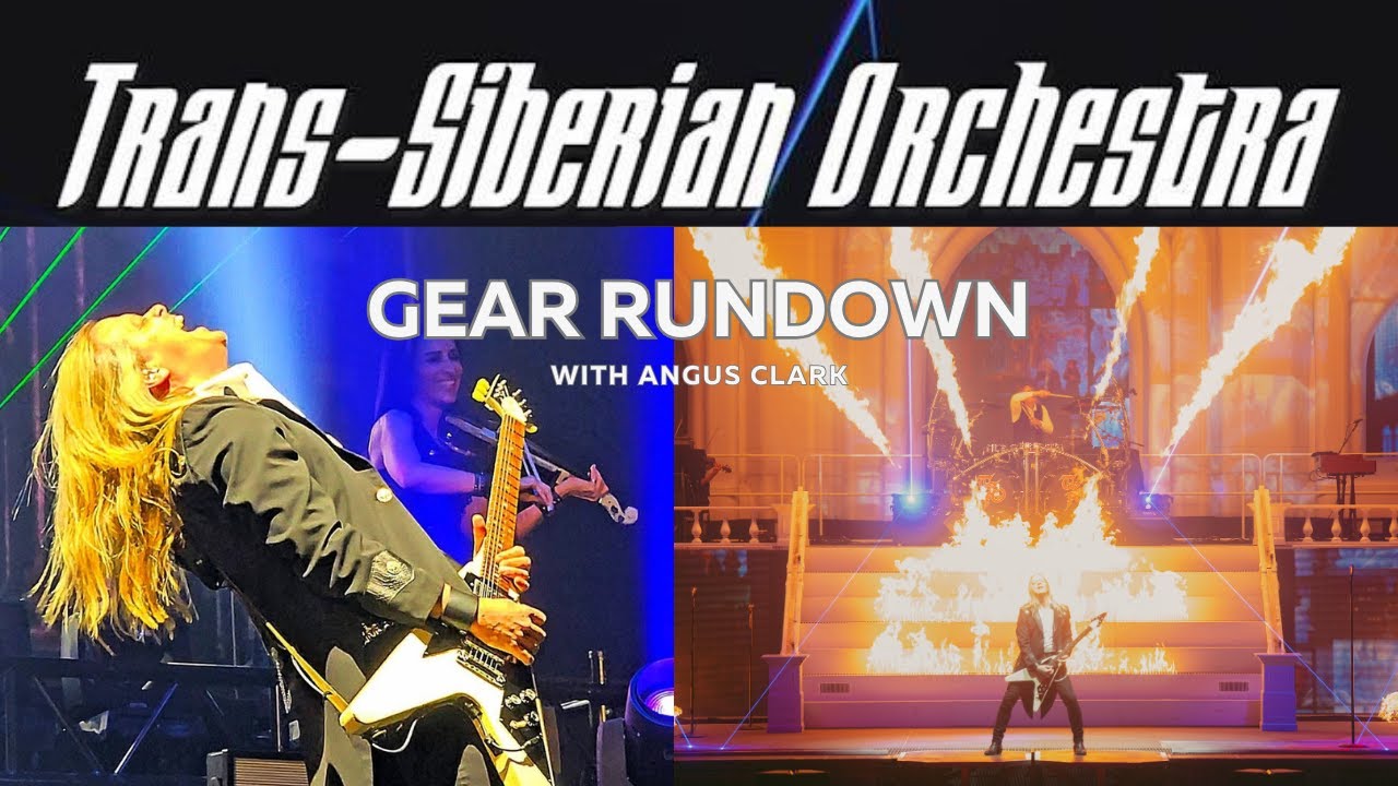 Angus Clark 2024 Trans-Siberian Orchestra Gear Rundown
