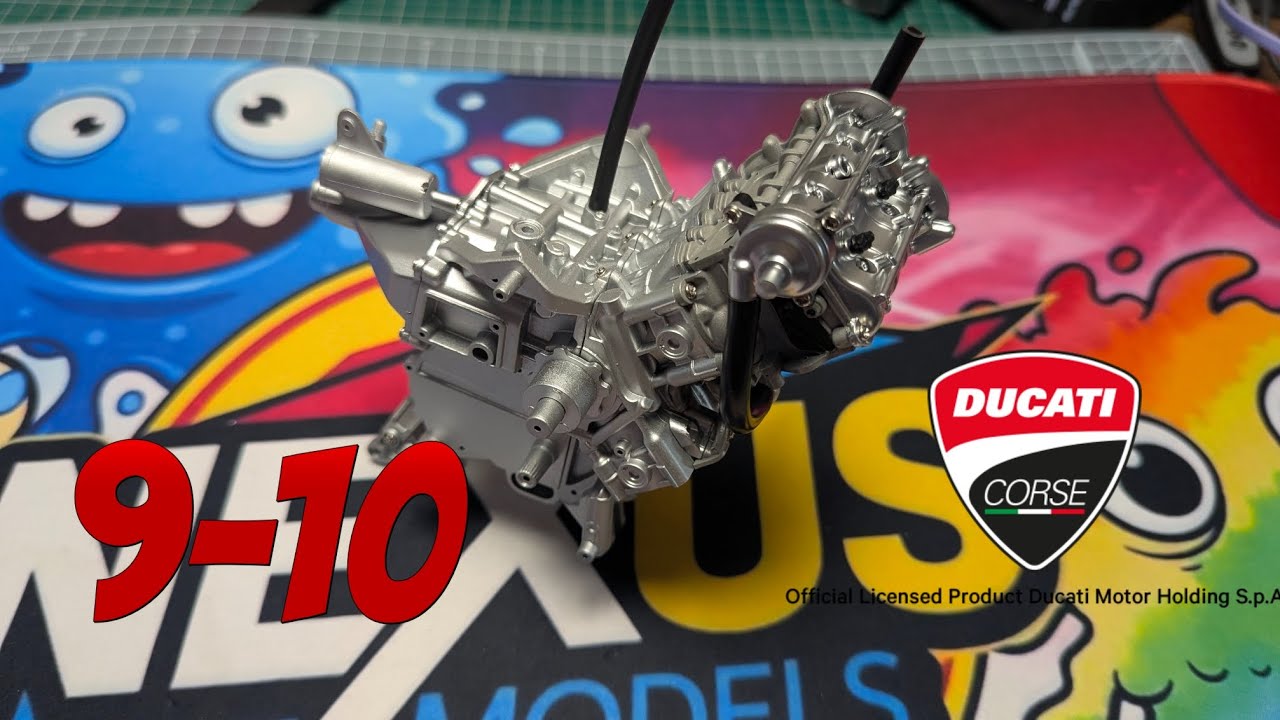 Fanhome Ducati Desmosedici GP23 Выпуски 9-10 Пакет 4