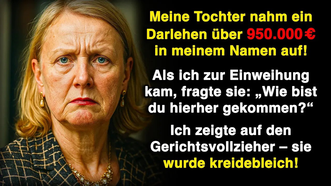 Meine Tochter nahm heimlich ein 950 000 €! Darlehen auf meinem Konto – doch ich schockierte sie!