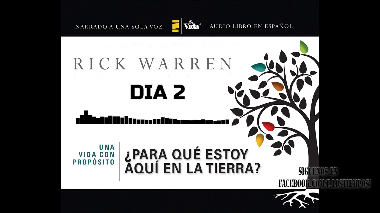 Una vida con proposito Dia 2