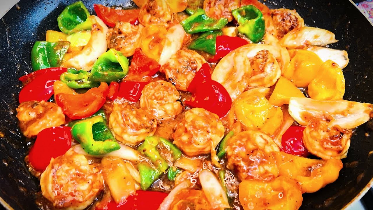 DEVILLED PRAWNS STIR FRY | Spicy & Easy Recipe 🍤🔥