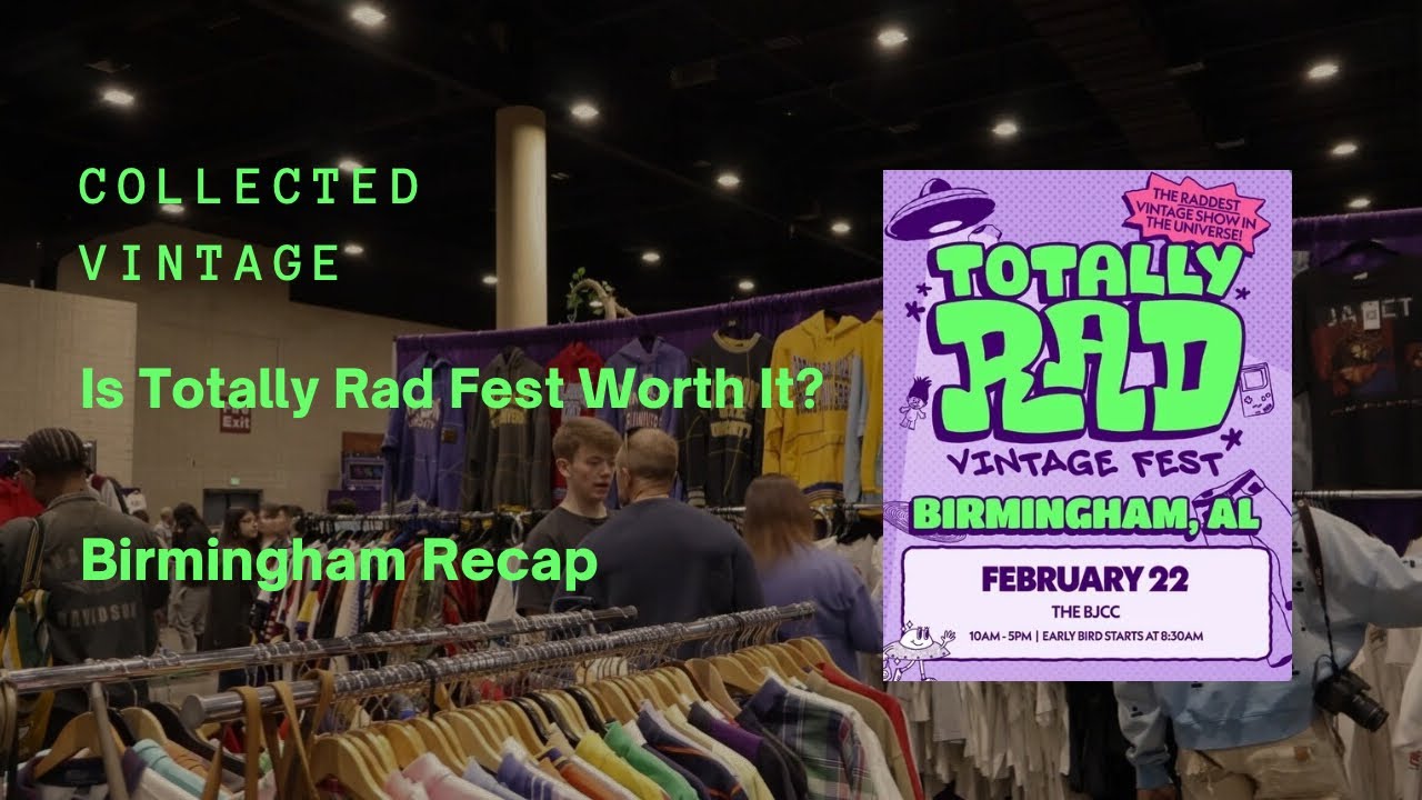 Is Totally Rad Fest Worth It? | Birmingham Vintage Market Recap
