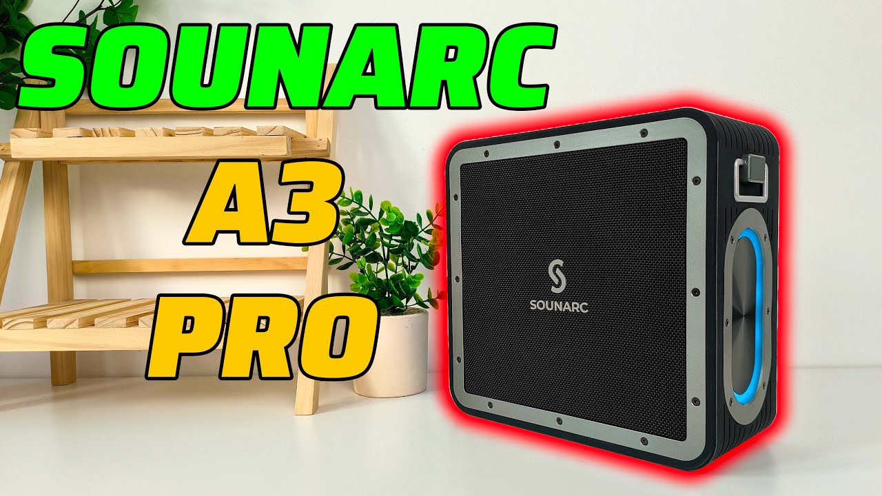 Loa Karaoke 80W, 2 mic, chống nước IPX6,... Hát hò HẾT BÀI - SOUNARC A3 PRO !!!