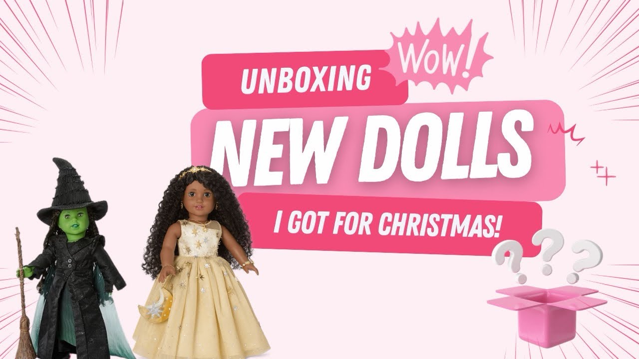 Opening My American Girl Christmas Gifts!