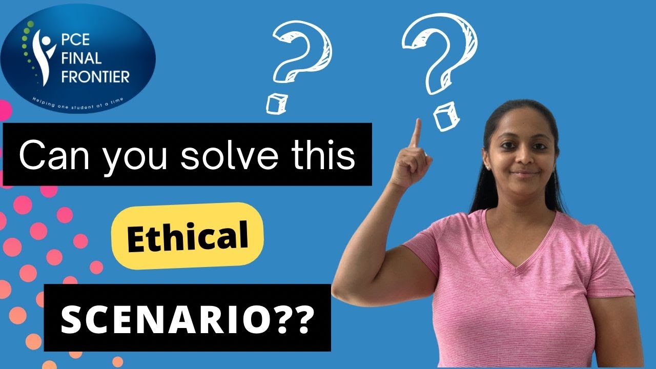 Ethical Scenario - Question Solving | Physiotherapy In Canada | PCE Exam Preparation