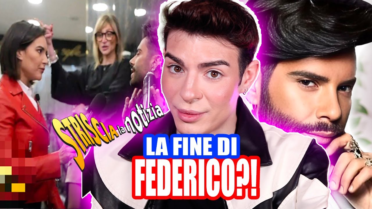 PARRUCCHIERE REAGISCE A STRISCIA LA NOTIZIA SU FEDERICO FASHION STYLE