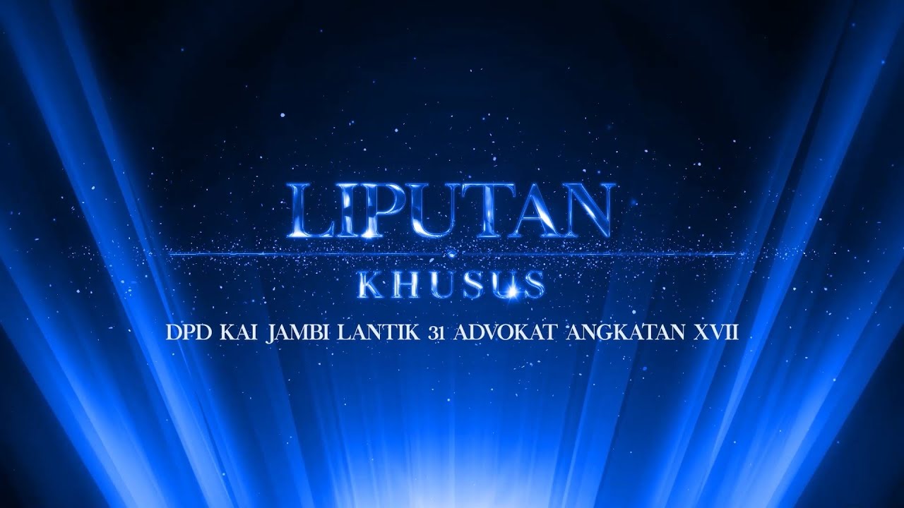 DPD KAI JAMBI LANTIK 31 ADVOKAT ANGKATAN XVII