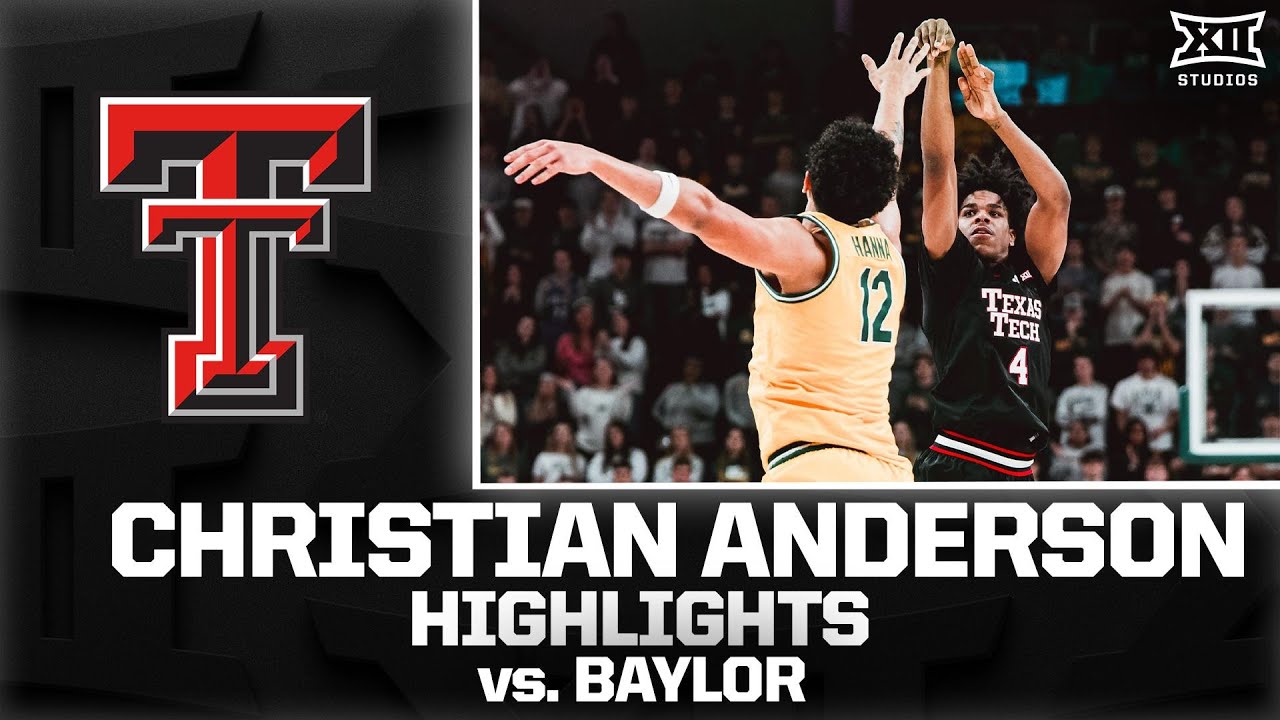 Christian Anderson DOMINATES vs. Baylor