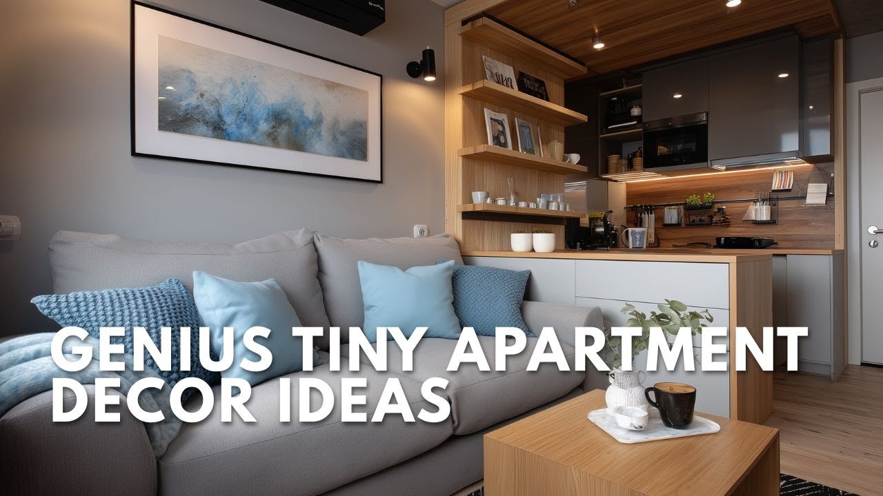 Genius Tiny Apartment Decor Ideas for Modern, Clutter-Free Living