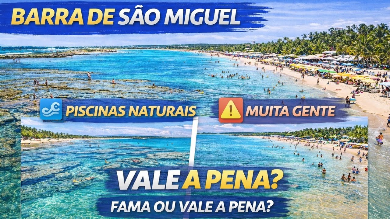 Barra de São Miguel vale a pena? A praia famosa perto de Maceió