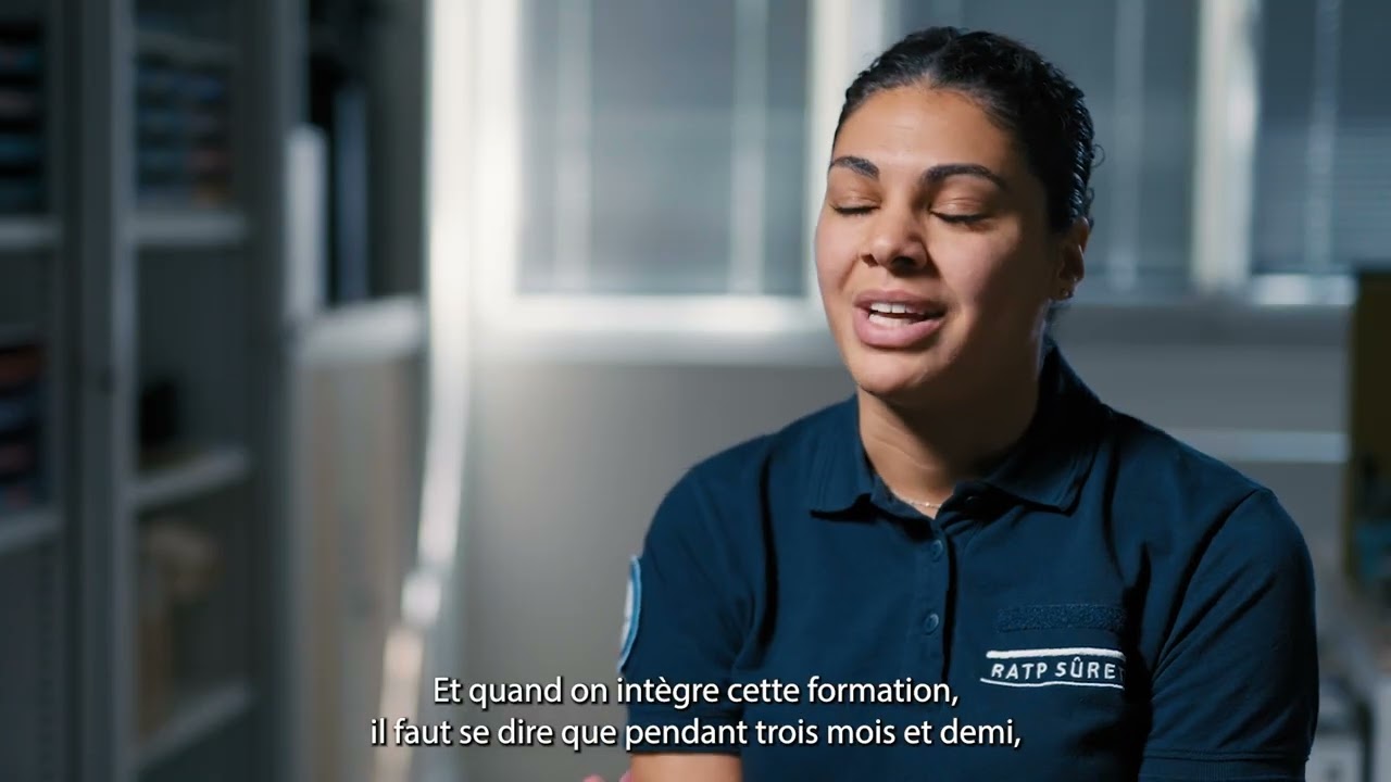 A la découverte de Kenza, agente de sureté, RATP (UTPF)