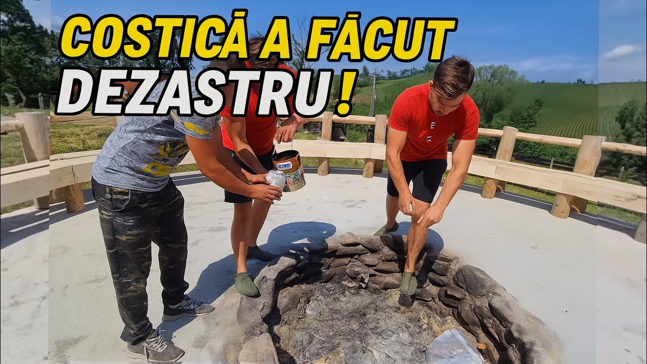 Costica a făcut dezastru la focul de tabăra de la Casuta din Padure !
