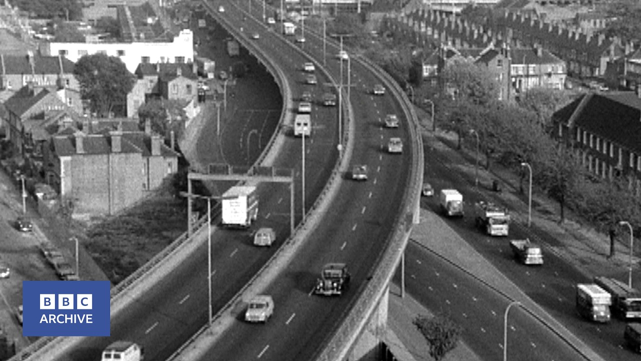 1969: The Cost of BRITISH MOTORWAYS | Nationwide | Retro Transport | BBC Archive
