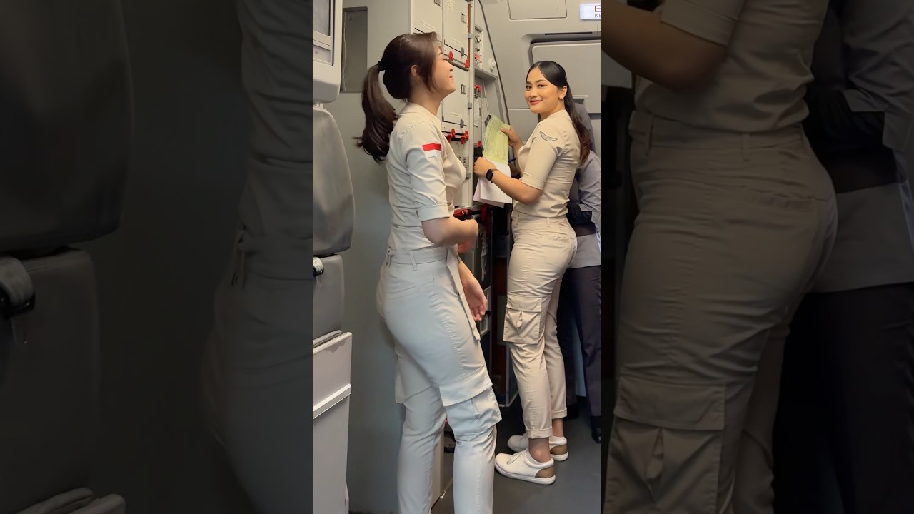 Pramugari cantik super air jet