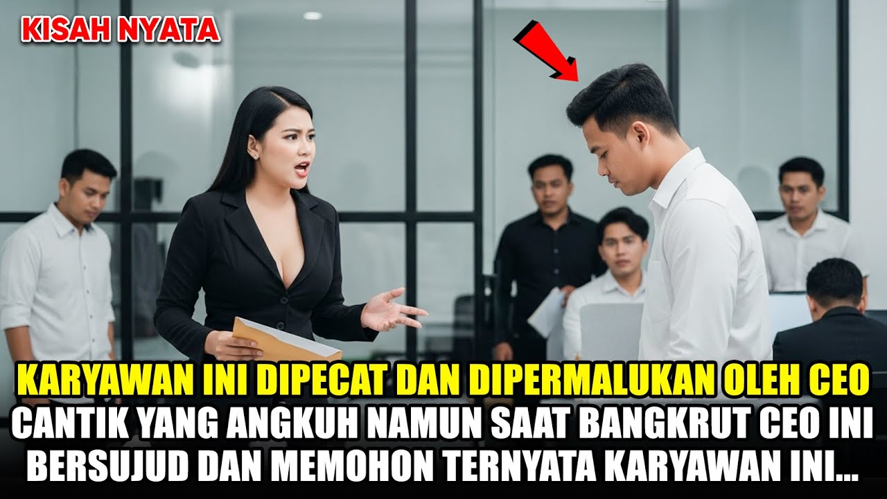 Karyawan Ini Dipecat Dan Dipermalukan Oleh CEO Angkuh - Namun Saat Bangkrut CEO Ini Memohon Ternyata