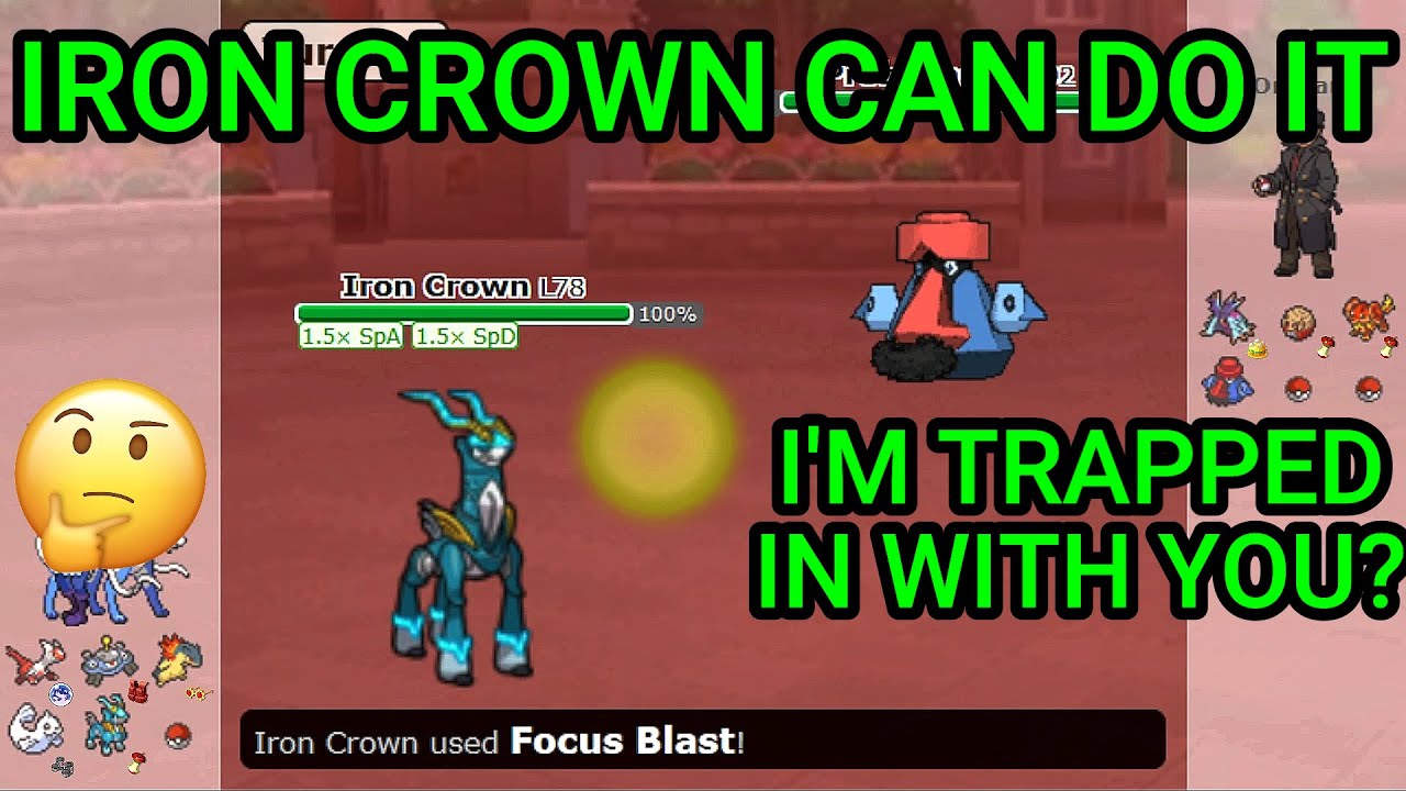 Iron Crown Is Amazing! (Pokemon Showdown Random Battles) (High Ladder)