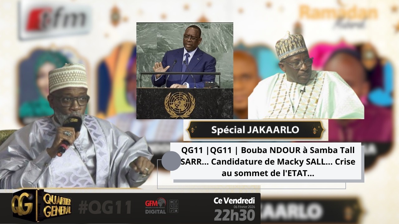 QG11 | Bouba NDOUR à Samba Tall SARR... Candidature de Macky SALL... Crise au sommet de l'ETAT…