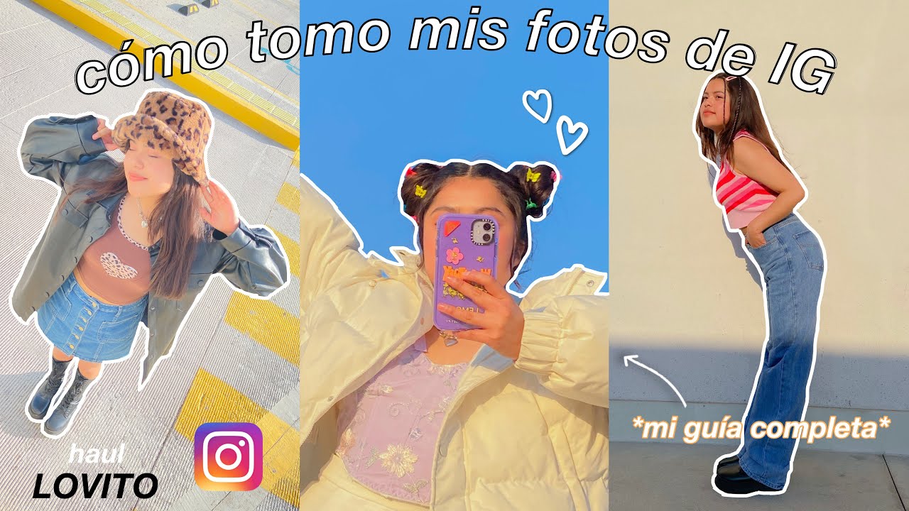 cómo tomo y edito mis fotos de INSTAGRAM 🤍 + poses, locaciones & haul LOVITO (Shopee)