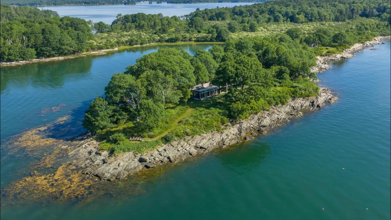 The Ultimate Maine Waterfront Compound | 2 Waterfront Homes in Casco Bay for Sale