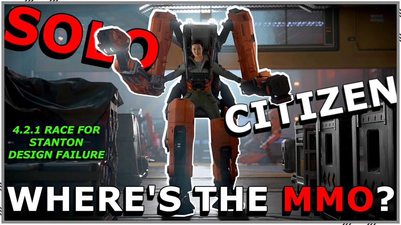 The Problem With Race for Stanton & Group Play in Star Citizen 4.2.1
