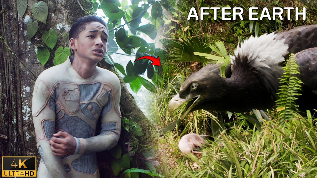 Eagle Sacrifices Itself to Save Kitai | After Earth (2013)